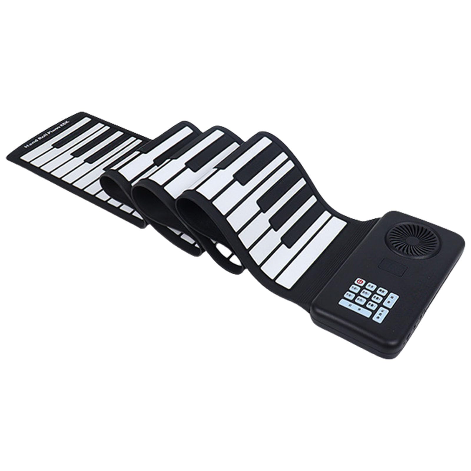Clavier enroulable à 88 touches, piano électronique pliable, rechargeable, portable pour débutant, enfant, facile à, multifonction, instrument à clavier portable