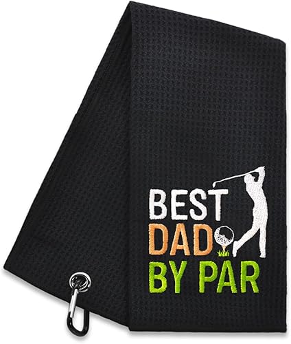 Miniatura 8 de Hafhue The GolfFather - Divertida toalla de golf, regalos de golf para hombres y mujeres, accesorios de golfista para hombre o mujer, regalos de