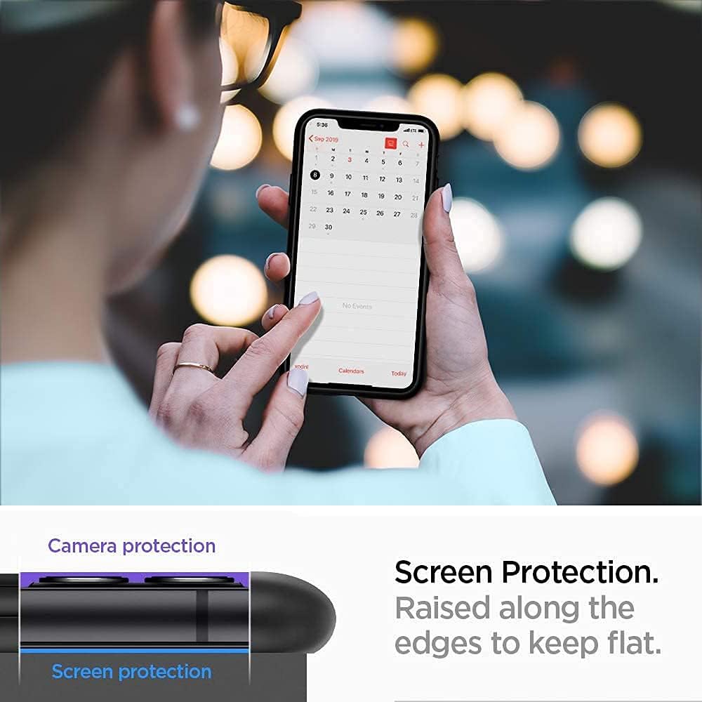 SUPBEC Designed for iPhone 12 Case, iPhone 12 Pro Case, Wallet case with Card Holder & Screen Protector[x2], Silicone Shockproof Protective Phone Cover, case for iPhone 12/12 pro, 6.1'', Blue
