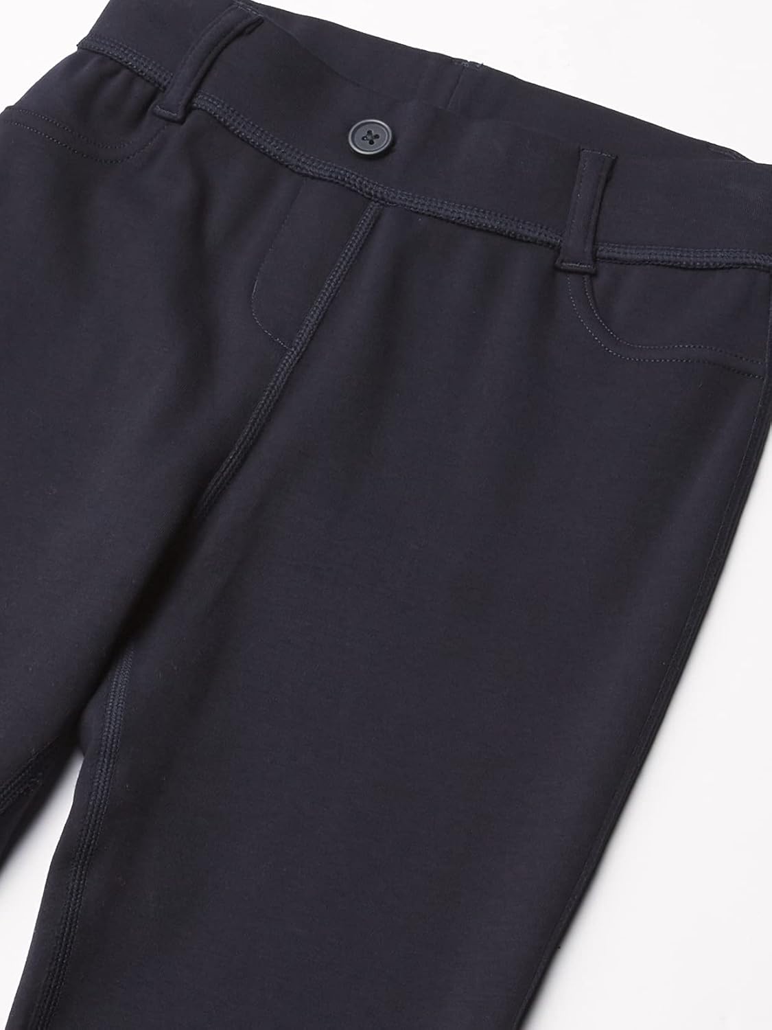 IZOD Girls' School Uniform Sensory-Friendly Jegging, Soft Fabric with Flattened Seams, Tagless