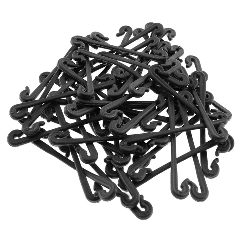 Operitacx 200pcs Rattan Plant Trellis Clips Adjustable Support Clips for Climbing Plants Vines and Vegetables Ideal for Trellis Garden Securing Stems Tomatoes and Flowersthe Garden