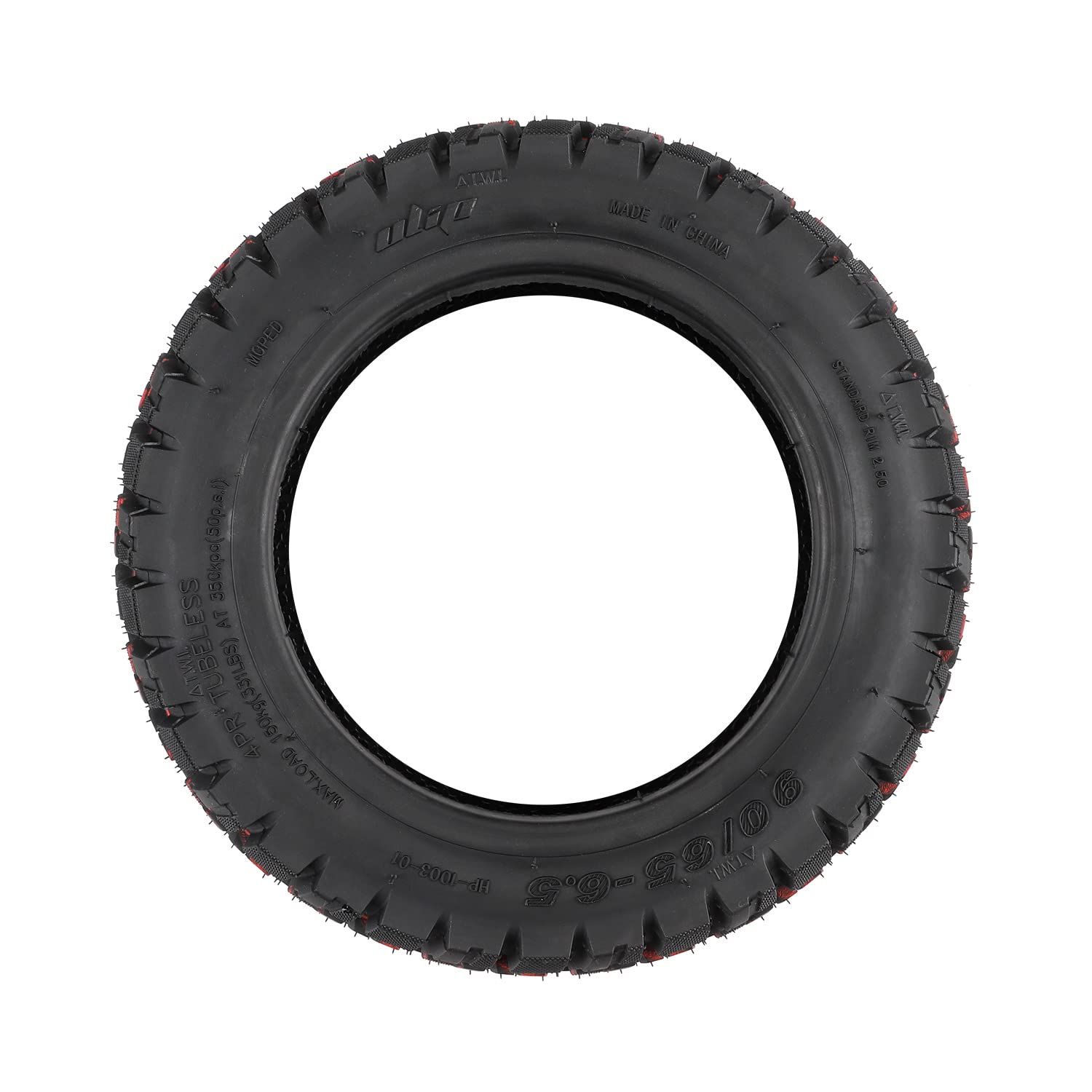90/65-6.5 Off-road Pneumatico Tubeless per 11'' Pneumatico Gonfiabile per Zero 11X/Speedual Plus/Dualtron Ultra/Kaabo Monopattino elettrico Pneumatico Sottovuoto Resistente all'Usura (1 Pezzo)