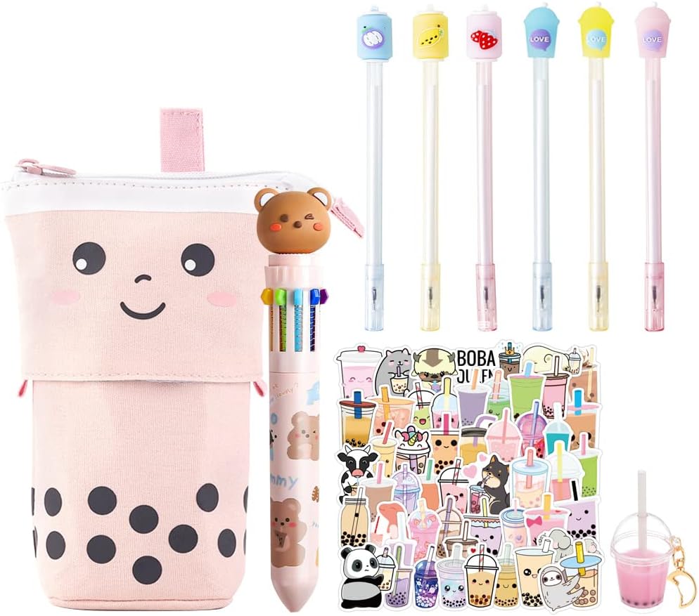 Stitch 2-in-1 Pencil Case & Pen Holder - Blue Disney Lilo & Stitch Stationery Organizer