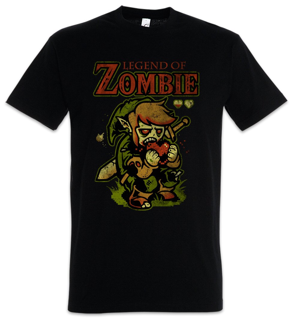 Urban Backwoods Men's Black Legend Of Zombie T-Shirt Size 2XL