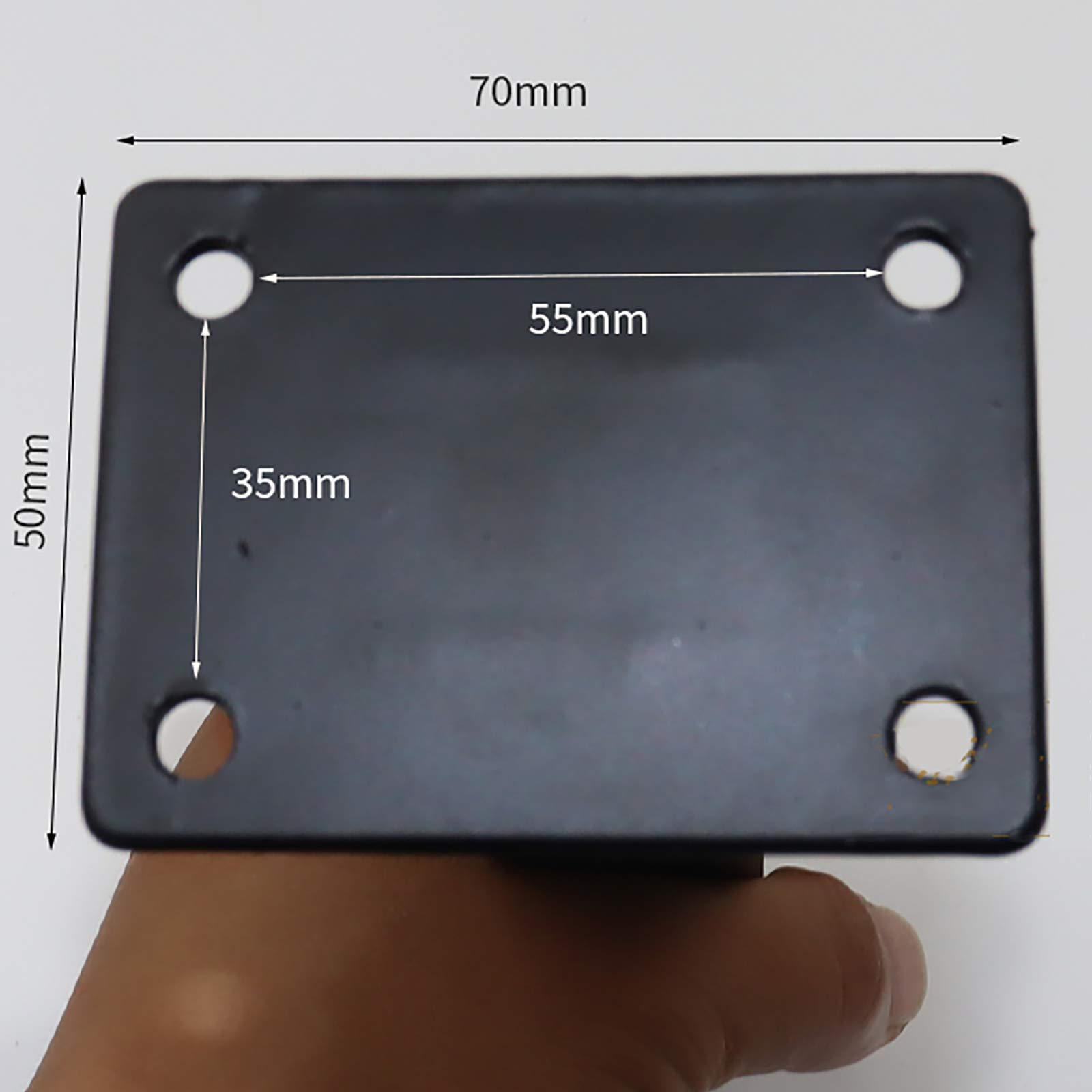 Patas para muebles de acero inoxidable de altura ajustable, pies de repuesto de metal para bricolaje, para mesa de café, mueble de TV, sofá, silla, pies de mueble de baño con tornillos, 4 piezas