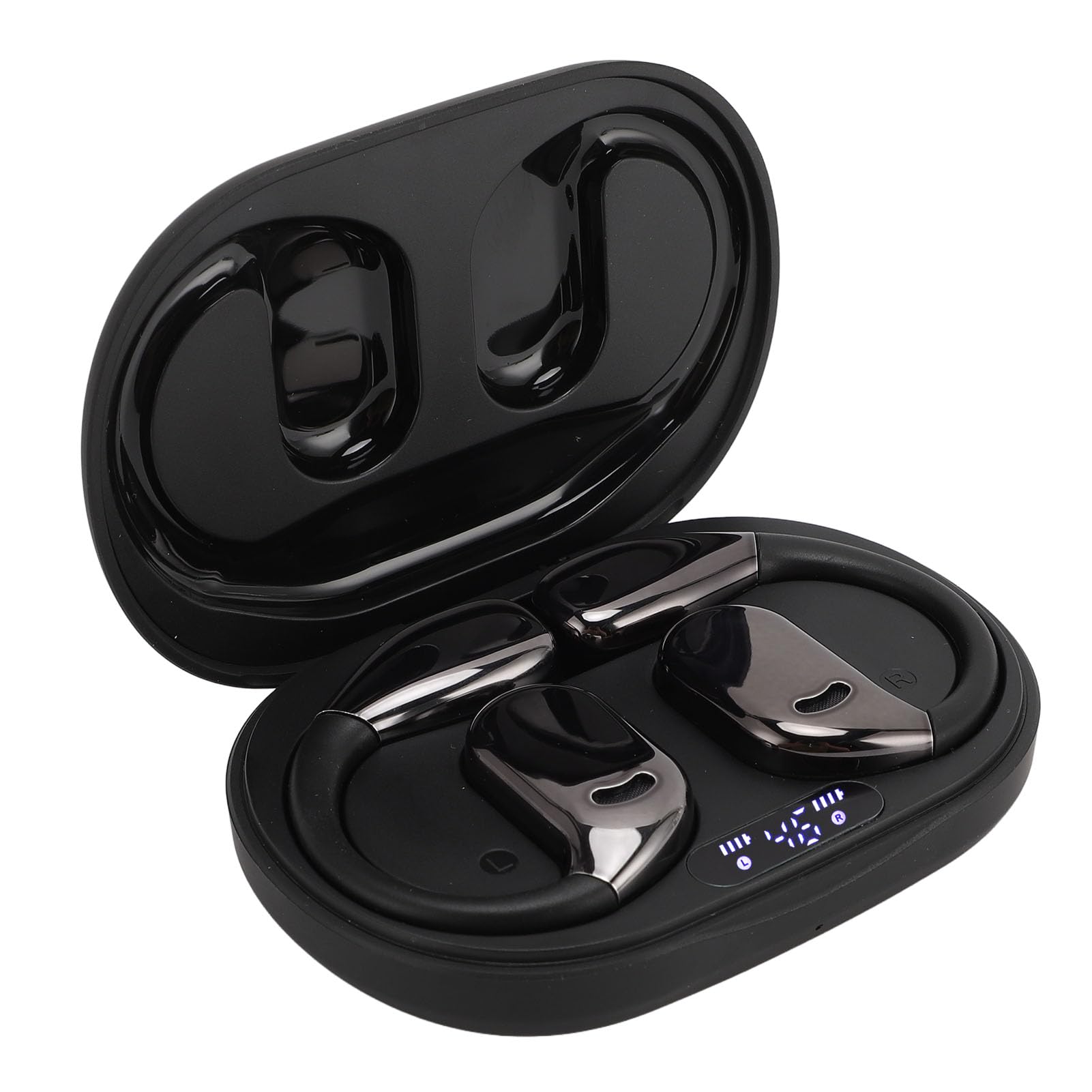 Auricolari per Traduzione AI in Tempo Reale 144 Lingue Auricolari per Traduttore 5.49 con Suono ANC HD 3 modalità Accenti Traduttore per Viaggiatori, Affari e Studenti di (BLACK)
