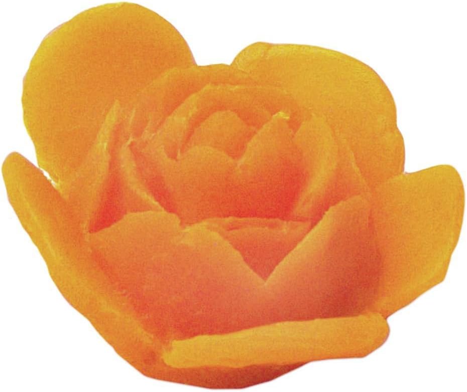 Carrot Rosette Orange Plastic Replica - 2"Dia