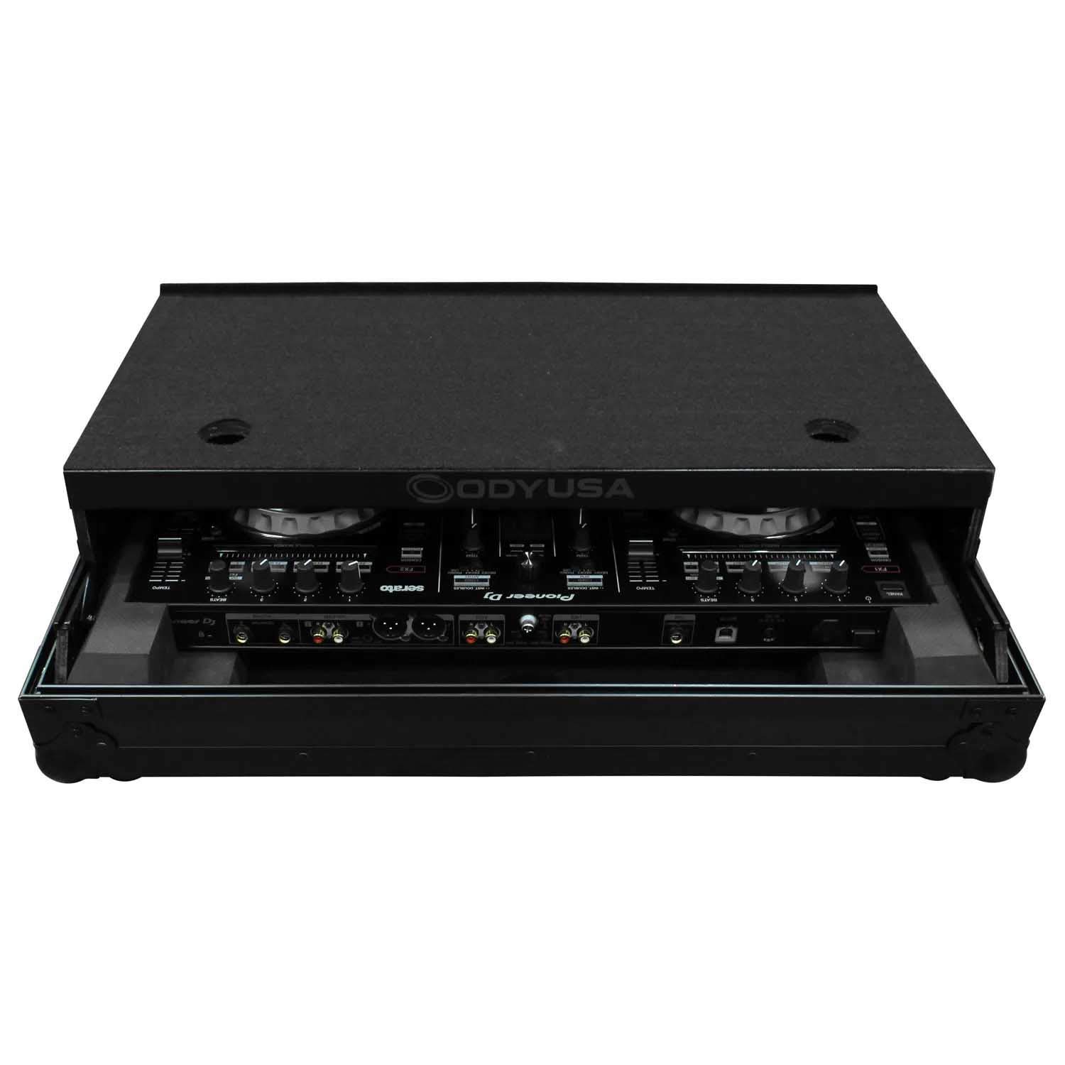 Amazon.com: Black Pioneer DDJ-SR2 Flight Case with Glide Platform