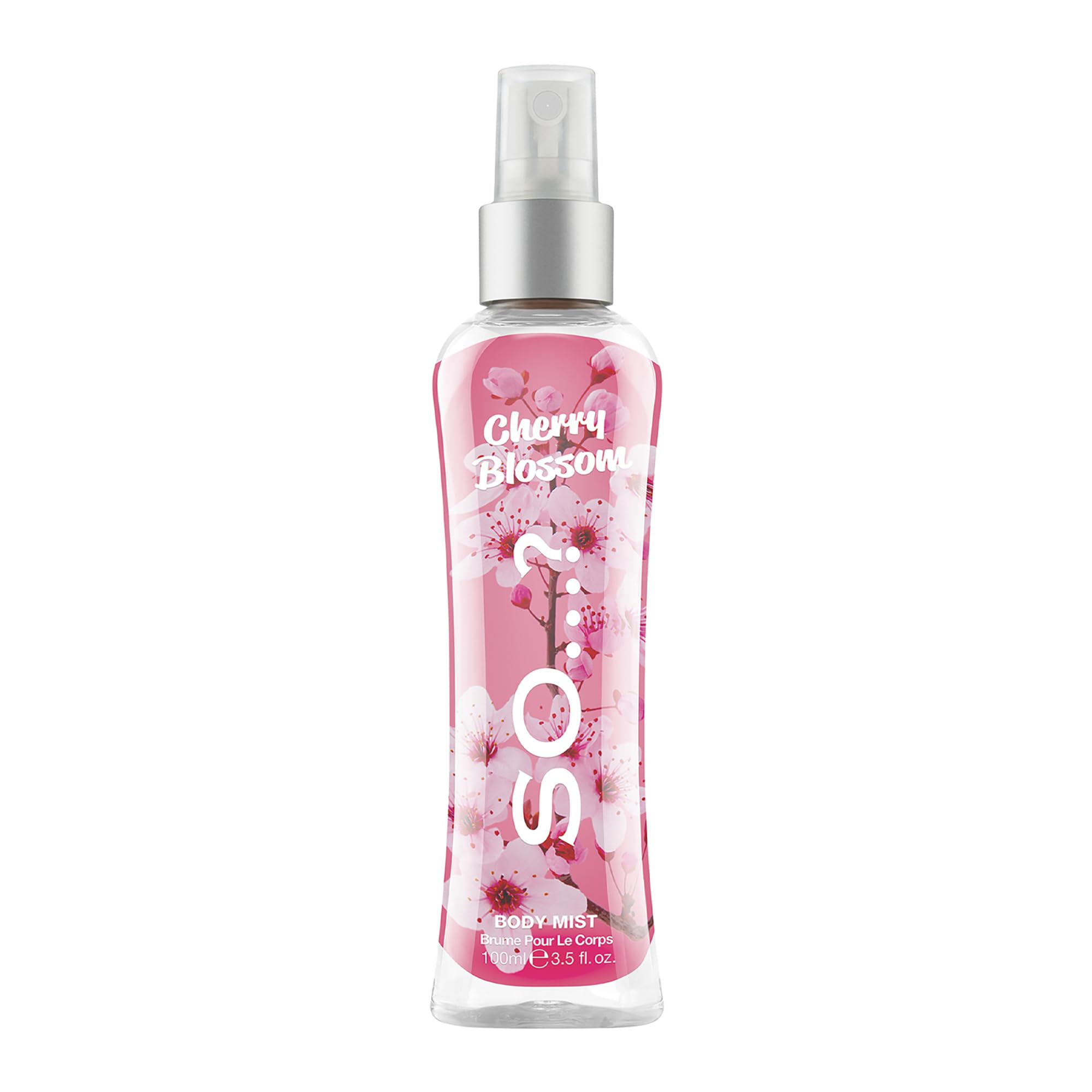 Body Mist By SO…? Cherry Blossom Fruity Fragrance Travel Size 100ml
