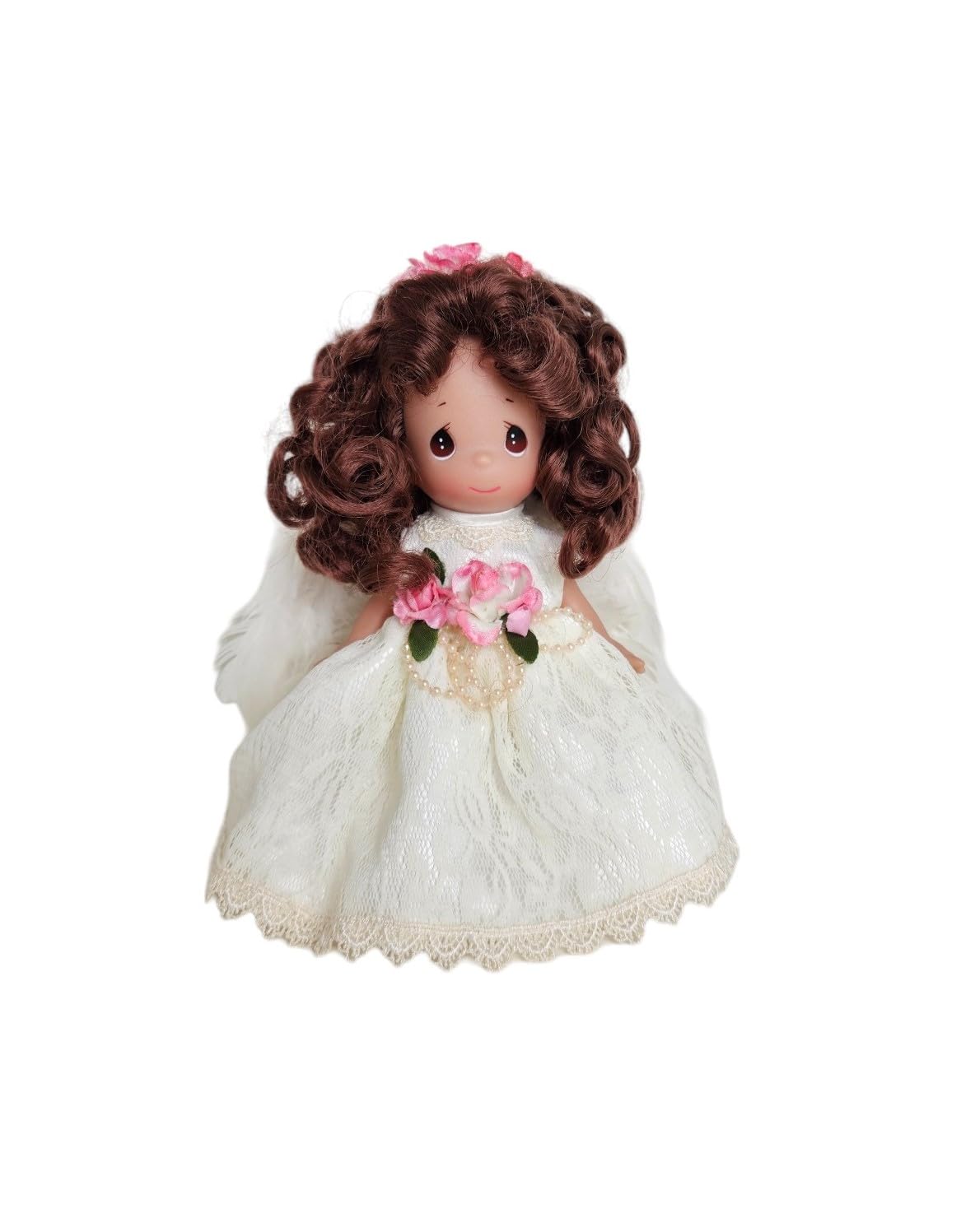 The Doll Maker Precious Moments 7" You're My Sweet Angel! - Brunette