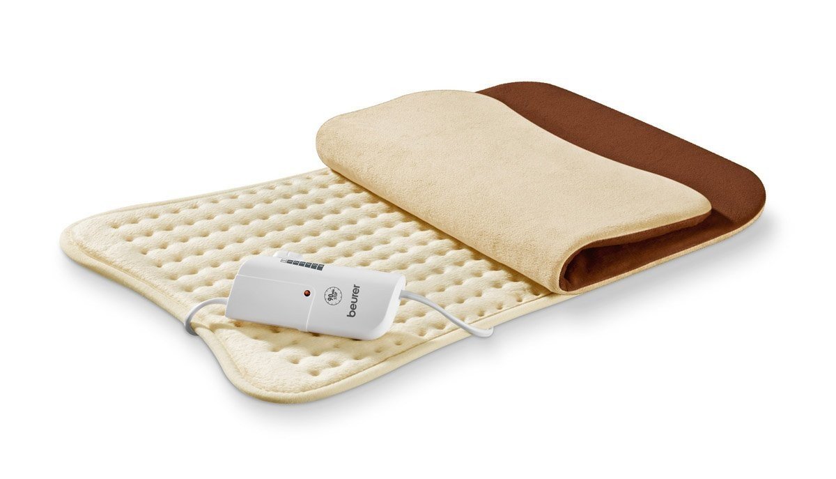 Beurer HK 115 Cosy Termoforo extramorbido e traspirante, sistema di sicurezza BSS, riscaldamento rapido, 6 livelli di temperatura, spegnimento automatico dopo 90 min