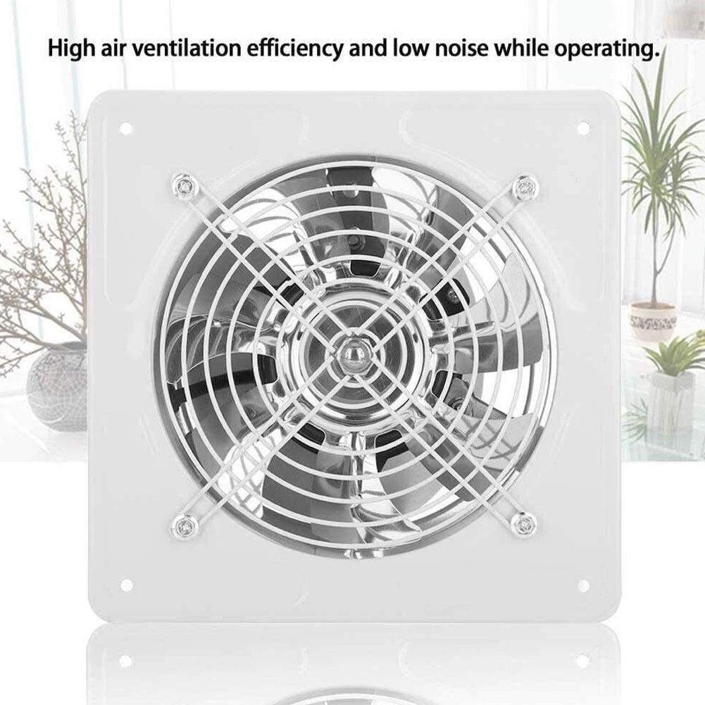 Ventola Estrazione Aria Industriale Ventola di estrattore Industriale 150 mm/6 Pollici 1100m3/h Ventola di estrattore a Parete a Basso Rumore for Cucina del Bagno