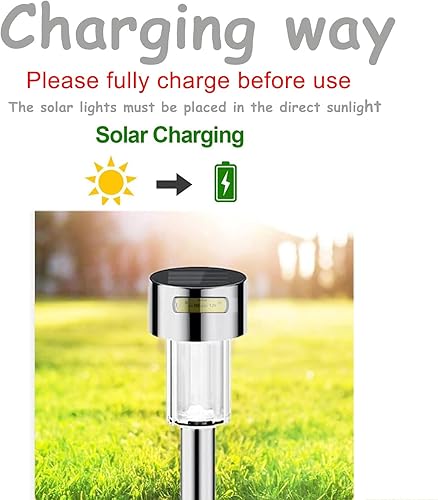 Miniatura 2 de Paquete de 12 baterías recargables de níquel cadmio de 1.2 V NI-CD AA de 800 mAh para paisajismo de jardín, luces de seguridad solares/exteriores