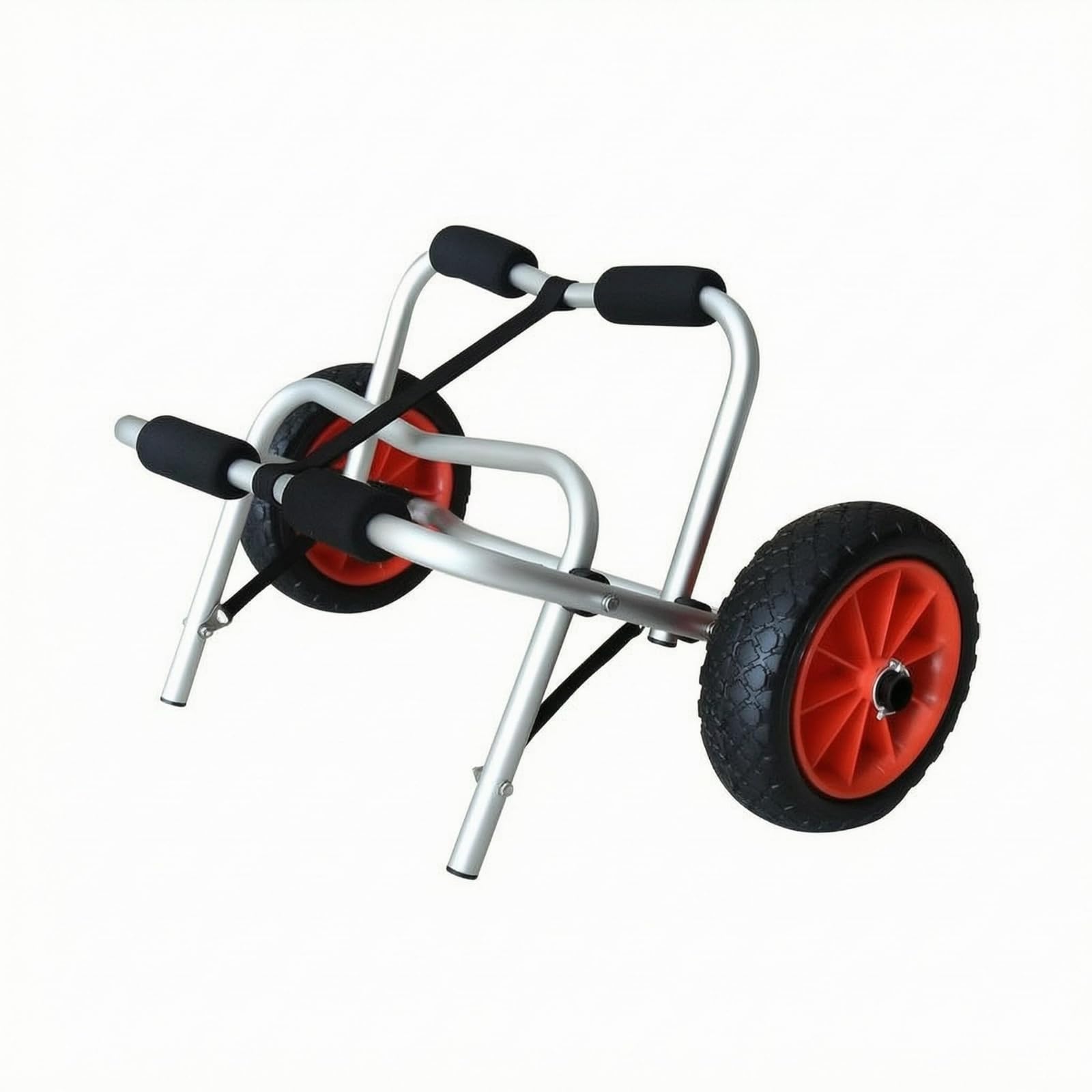 Carro Plegable Kayak Acolchado Carro Plegable Canoa Resistente a la Corrosión Transportador, Remolque para Kayak Modelo B con Neumáticos De Espuma