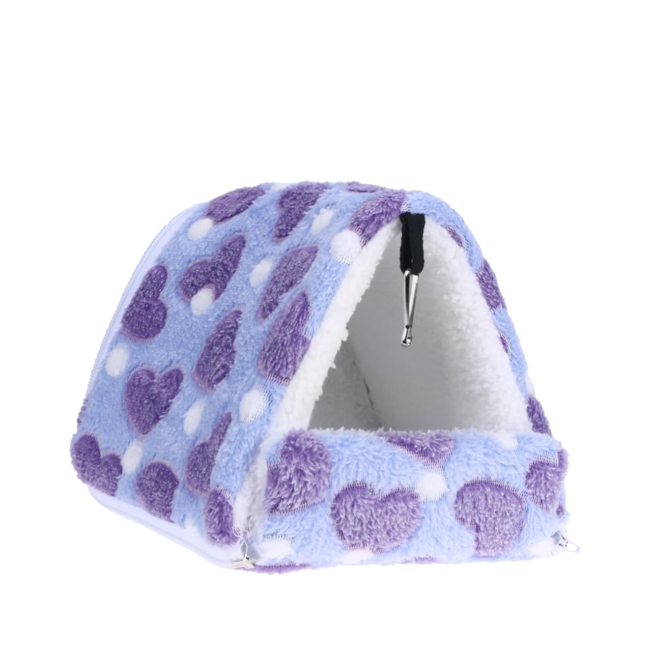 Kisangel 2stücke Detachable Hamster Winter Schlafbett Aus Warmem Baumwollmaterial Kreatives Nest Für Hamster Und Igel Abnehmbar Für Gemütliche Ruhezeiten