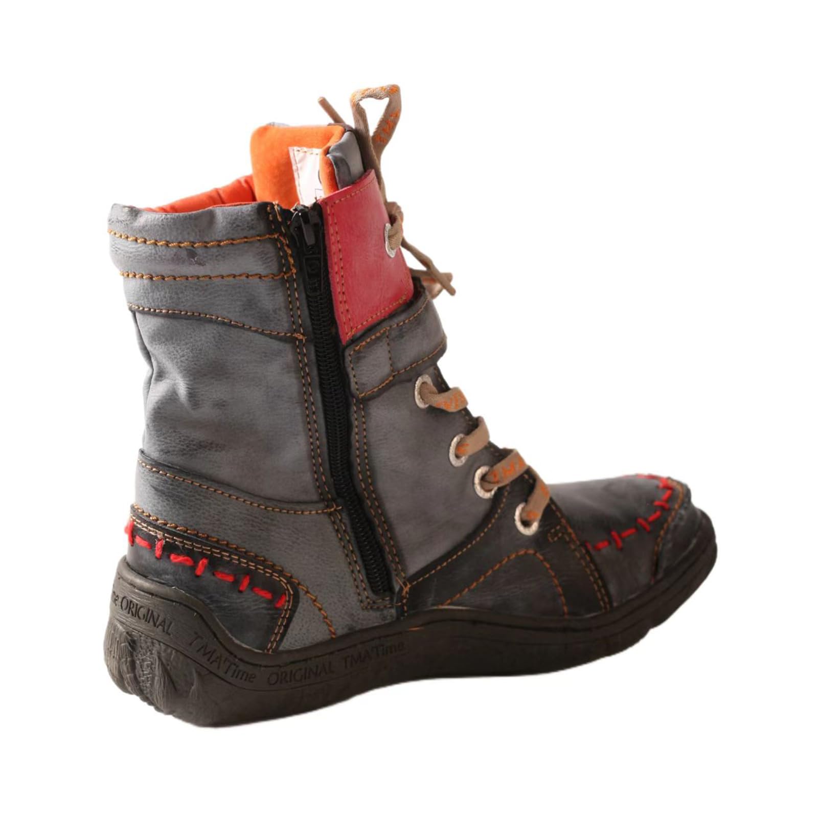 TMA EYES Damen Winter modische, neuartige, bequeme und warme Baumwollstiefel