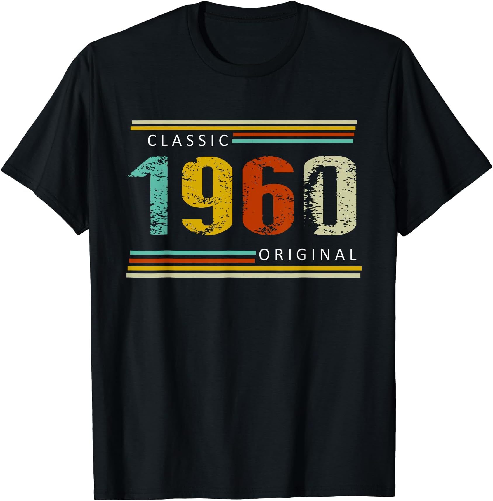 Vintage 60's Birthday RetroBirthday, Classic of 1960 Original, 63th Retro T-Shirt