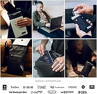 Vista 6 de SLNT Bolsa Seca Faraday Impermeable - Mochila de Nailon Impermeable 420D con Bloqueo de Señal - Protege los Dispositivos Electrónicos del Agua