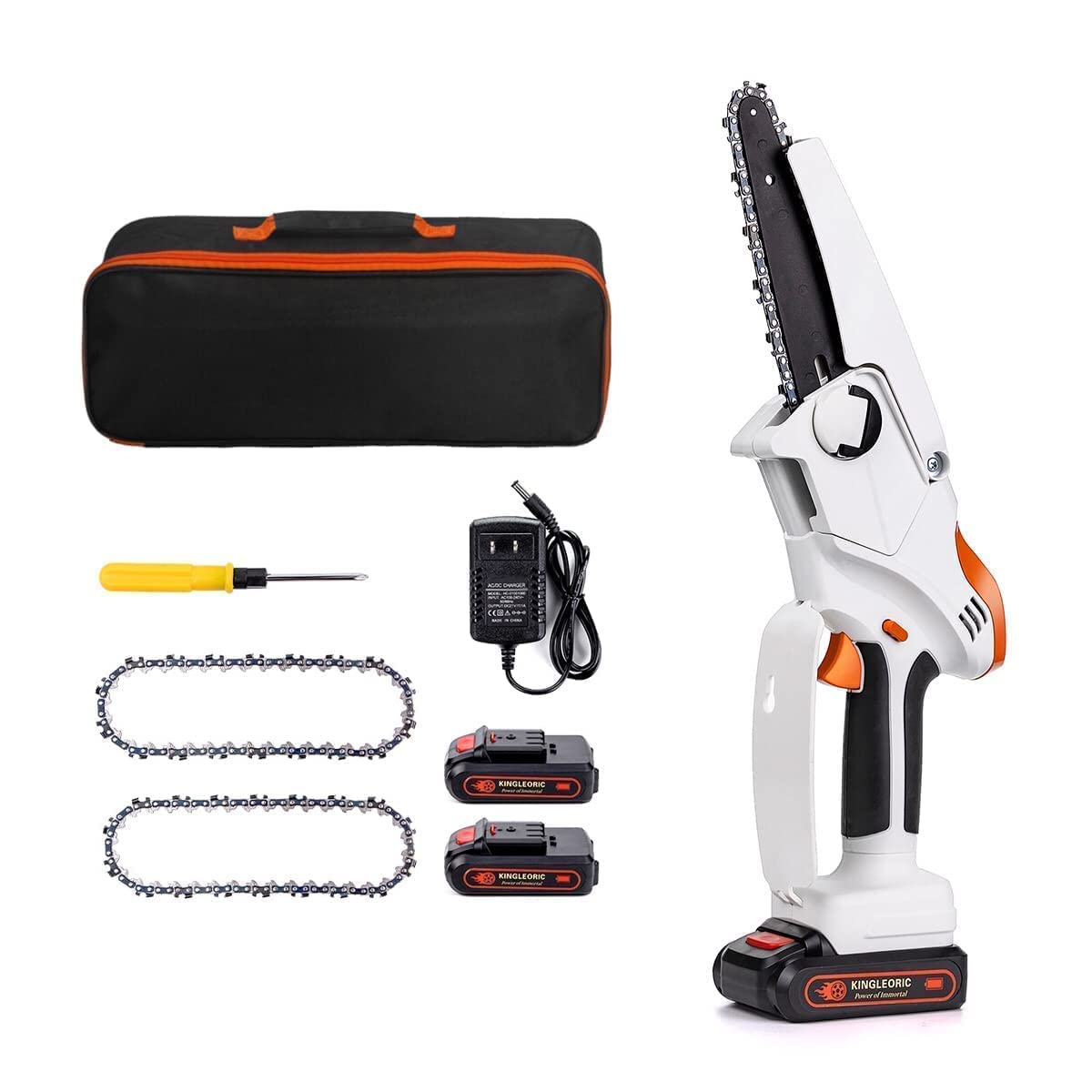 KingLeoric Mini Chainsaw Cordless Kit 