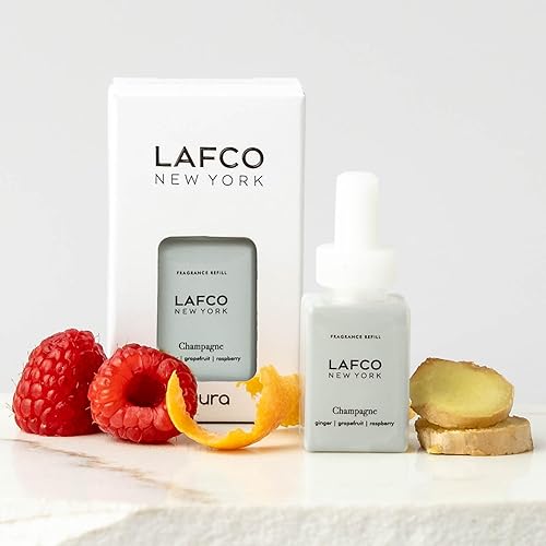 Miniatura 6 de LAFCO New York Pura Smart - Recambio para dispositivo, champán, frasco que ofrece hasta 2 semanas de vida de fragancia, fabricado en los Estados