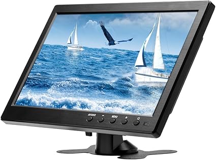 Amazon Co Jp Camecho 液晶モニター10 1 インチ ディスプレイ Hdmi Vga Bnc Av入力 Av入力２系統 Pc Dvd テレビ 監視モニター対応 パソコン 周辺機器
