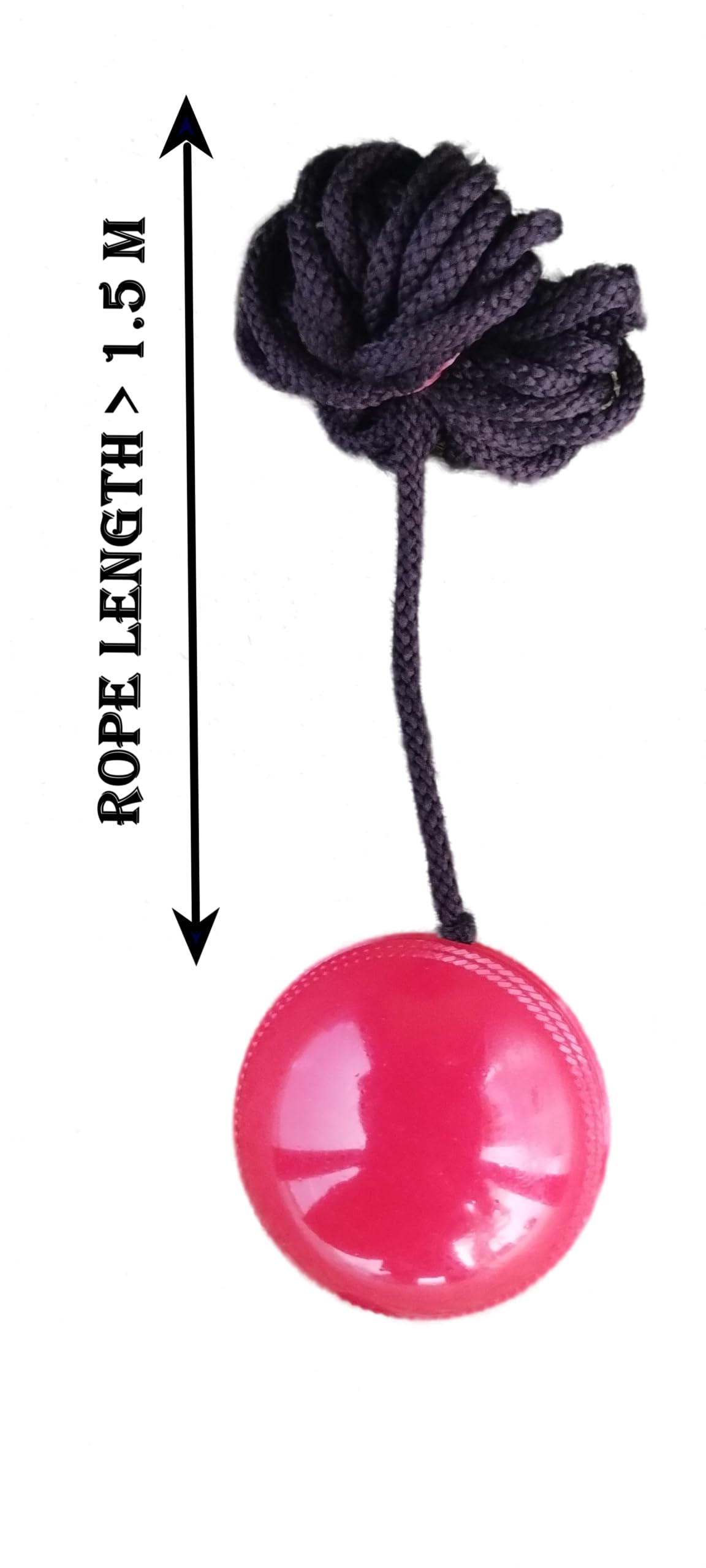 Vinson Synthetic/Pvc Cricket Ball For Match Practice Training, Recommended For Indoor/Outdoor Street&Beach Cricket, Knocking, Hanging Cricket Ball.,Red 1