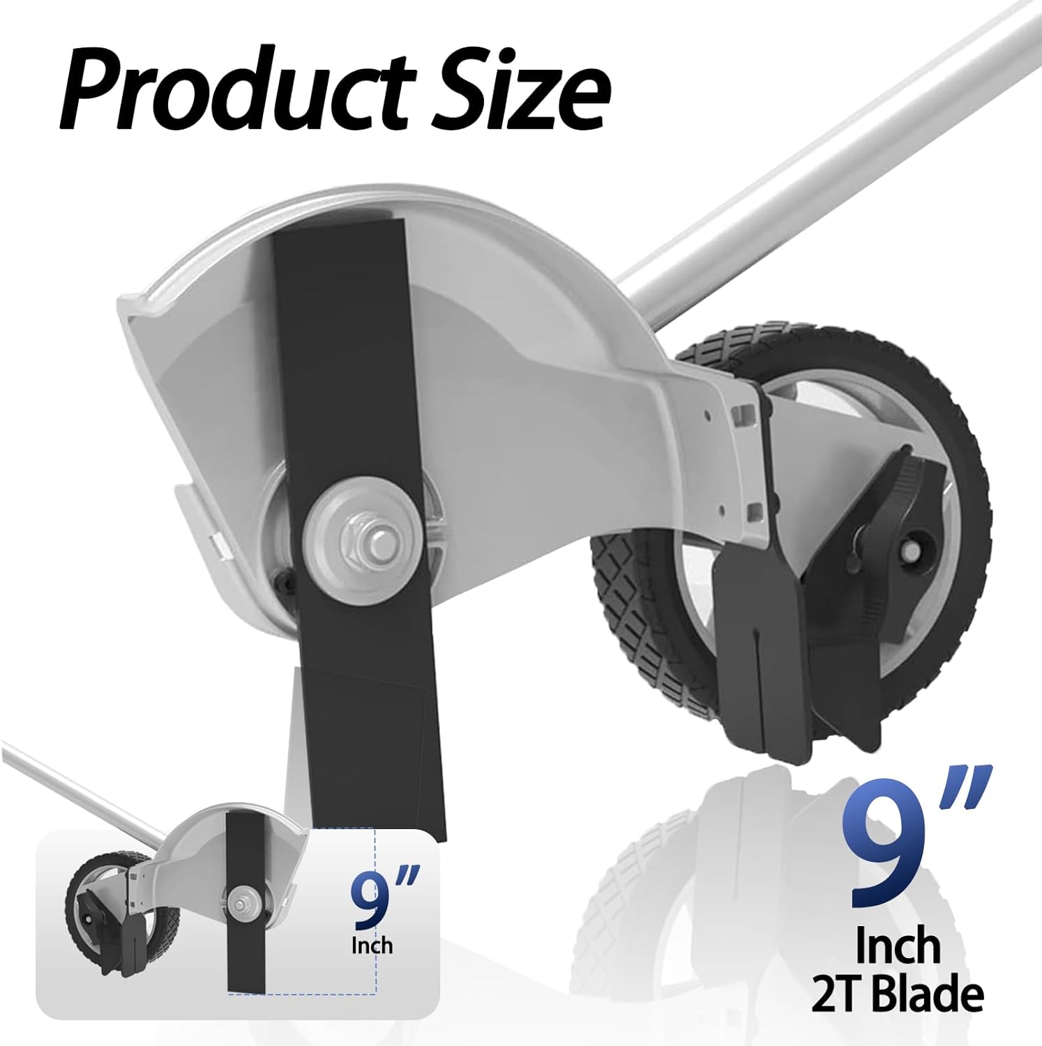 Universal Lawn Edger Attachment Compatible with Remington,Yardman, Snapper, Bolens, Murray, Kobaltand Most Other Major Brands