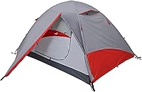 Vista 4 de ALPS Mountaineering Tienda Taurus para 2 personas - Gris/Rojo