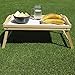 CONFORTIME Bandeja Cama Plegable, Mesa Madera con Asas 50 x 31 x...