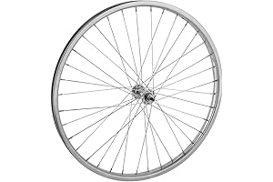 Wheel Master: Road Master Front Wheel 24" x 1.75", Steel, Bolt-On, Silver