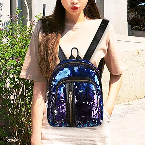 UEB 2pcs/Set Zaino con Paillettes Glitterati +