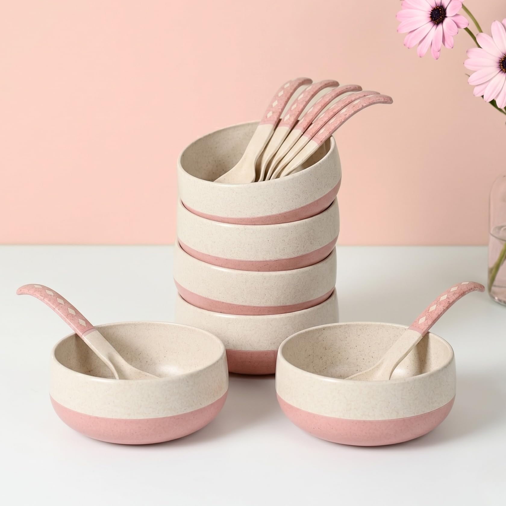 Eha Soup Bowls & Spoons - Eco-Friendly Servingware -26 Eha Soup Bowls & Spoons - Eco-Friendly Servingware -26