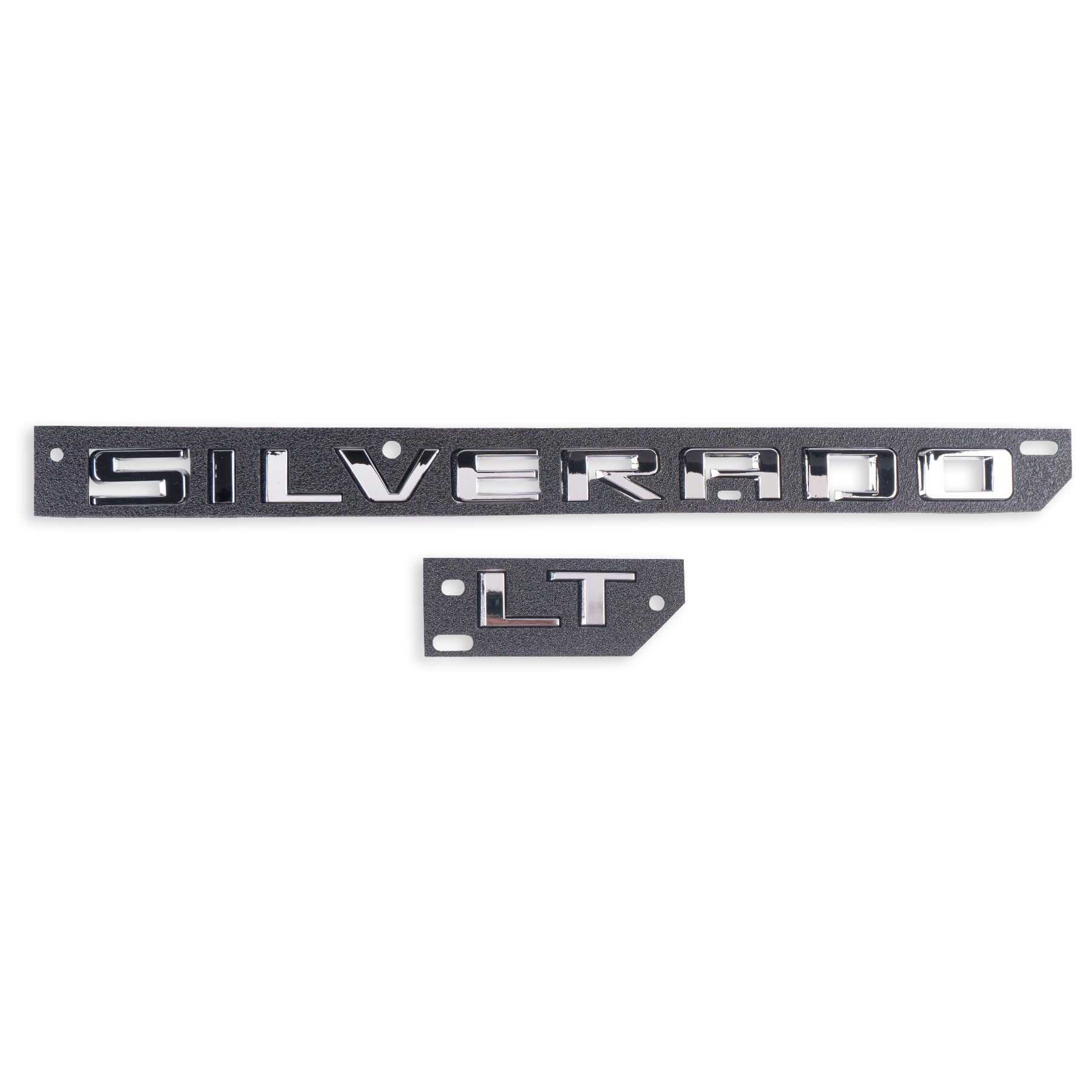2019-2023 New 3D Tailgate Letters Badges Emblems for Chevrolet Chevy Silverado+ LT Emblem
