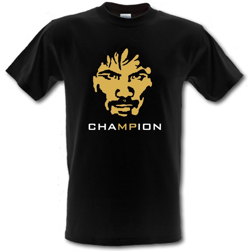 MANNY PACQUIAO CHAMPION BOXING Fight of the Century Mayweather Gildan Heavy Cotton t-shirt