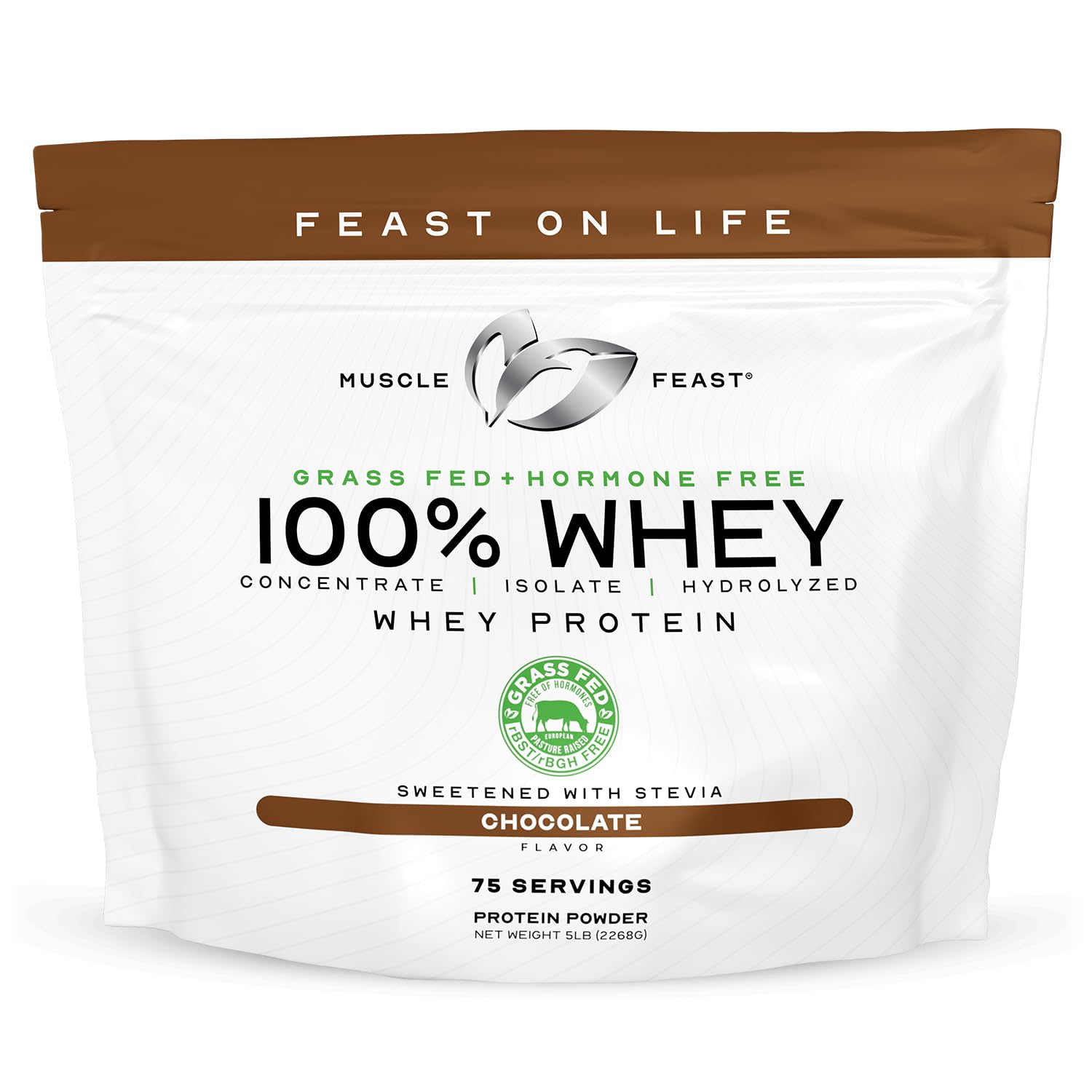Muscle Feast 100% Grass Fed Whey Protein Powder Blend