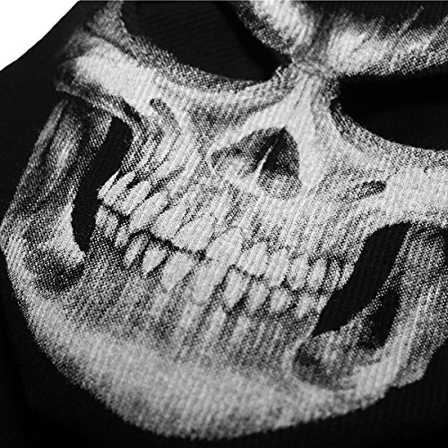Image of WTACTFUL 3D Scary Skeleton Mask Skull Mask Grim Reaper Mask for Halloween