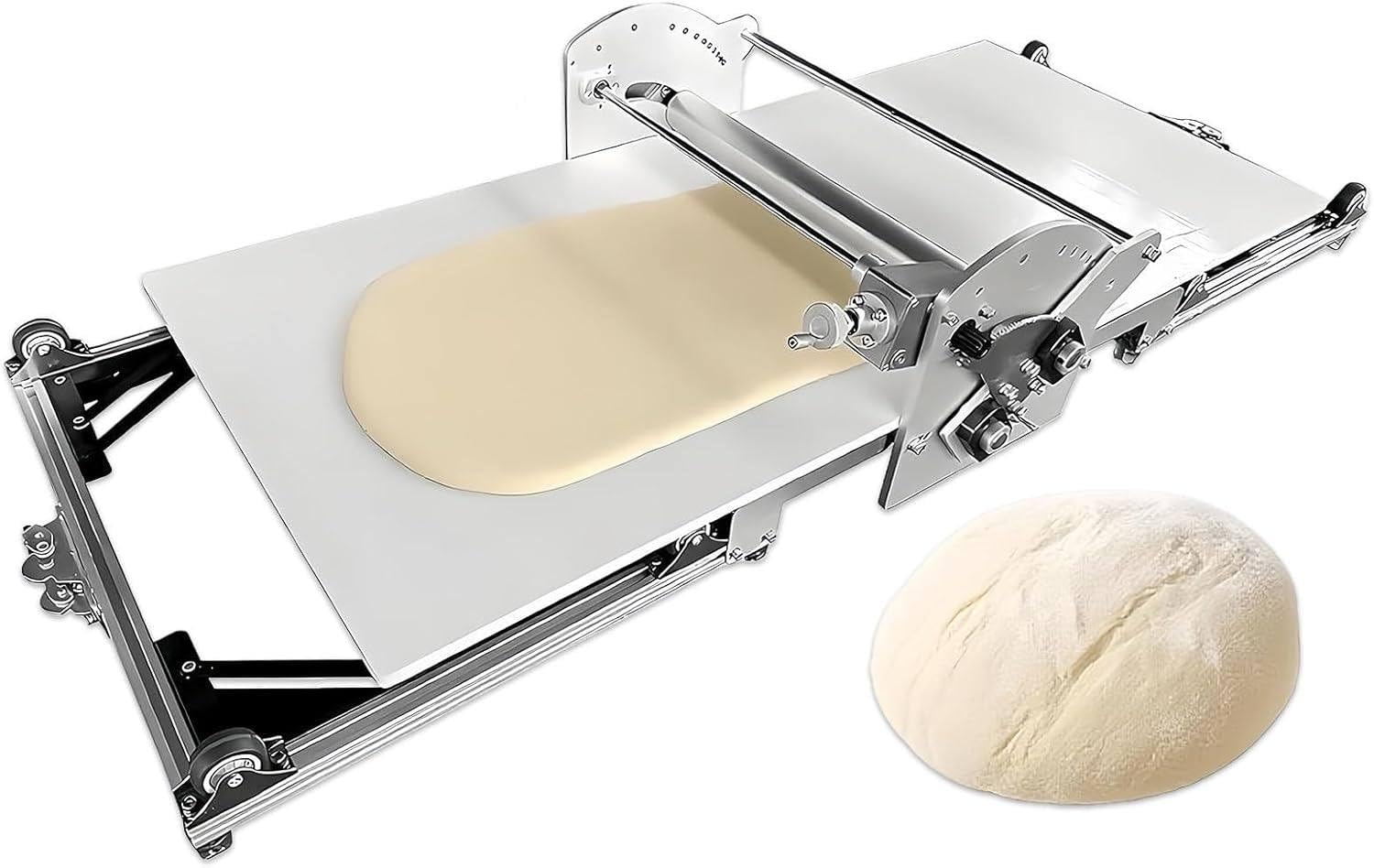 Laminoir INOX 450mm avec Plaque de Pressage PP