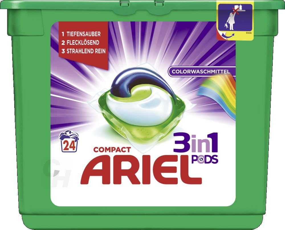 Ariel 3-in-1 Pods Colour and Style Washing Capsules - Pack of 3 (114 Washes)