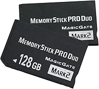 Vista 2 de Original MS 128GB Memory Stick pro Duo (Mark2) para PSP AccesoriosTarjeta de memoria de cámara