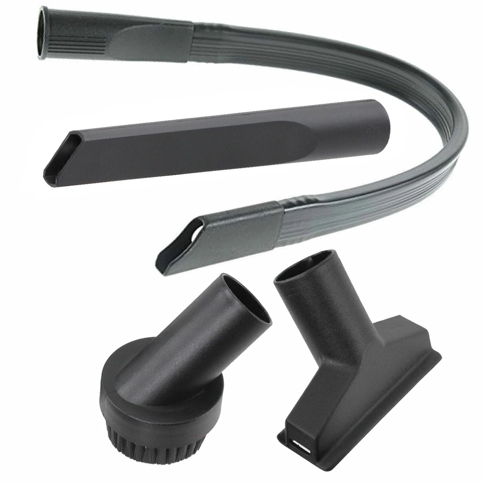 Spares2go Black Tool Kit + Flexi Crevice Compatible With Vax Vacuum Cleaner (32Mm)