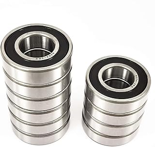 ZH Precision 10 Pack 6004-2RS 20x42x12 Sealed Ball Bearings use in Snowmobile