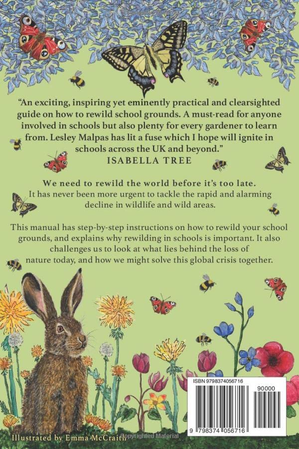 Miniatura 2 de The Rewilding Manual for Schools A guide to restoring nature in your school grounds.