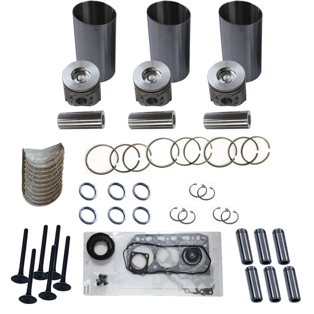 Yanmar 3TNA72 3TNA72UJ Engine Rebuild Kit for Mini Digger Tractor Generator Etc