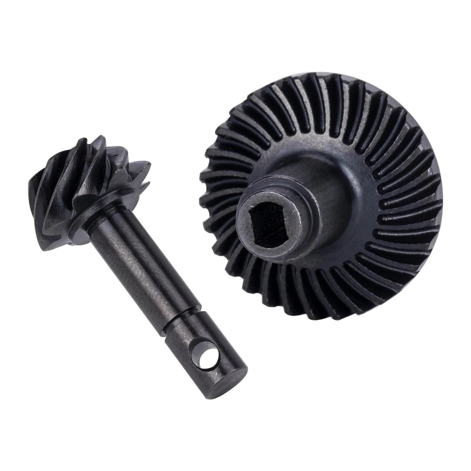 pour Axial pour Scx10 II Ar44 Ar45 pour Capra F9 Vs4-10 pour Phoenix F10 1/10 en Acier Usiné 1 Pièce Jeu D'engrenages À Axe Hélicoïdal 30/8T RC Pièces Modification RC