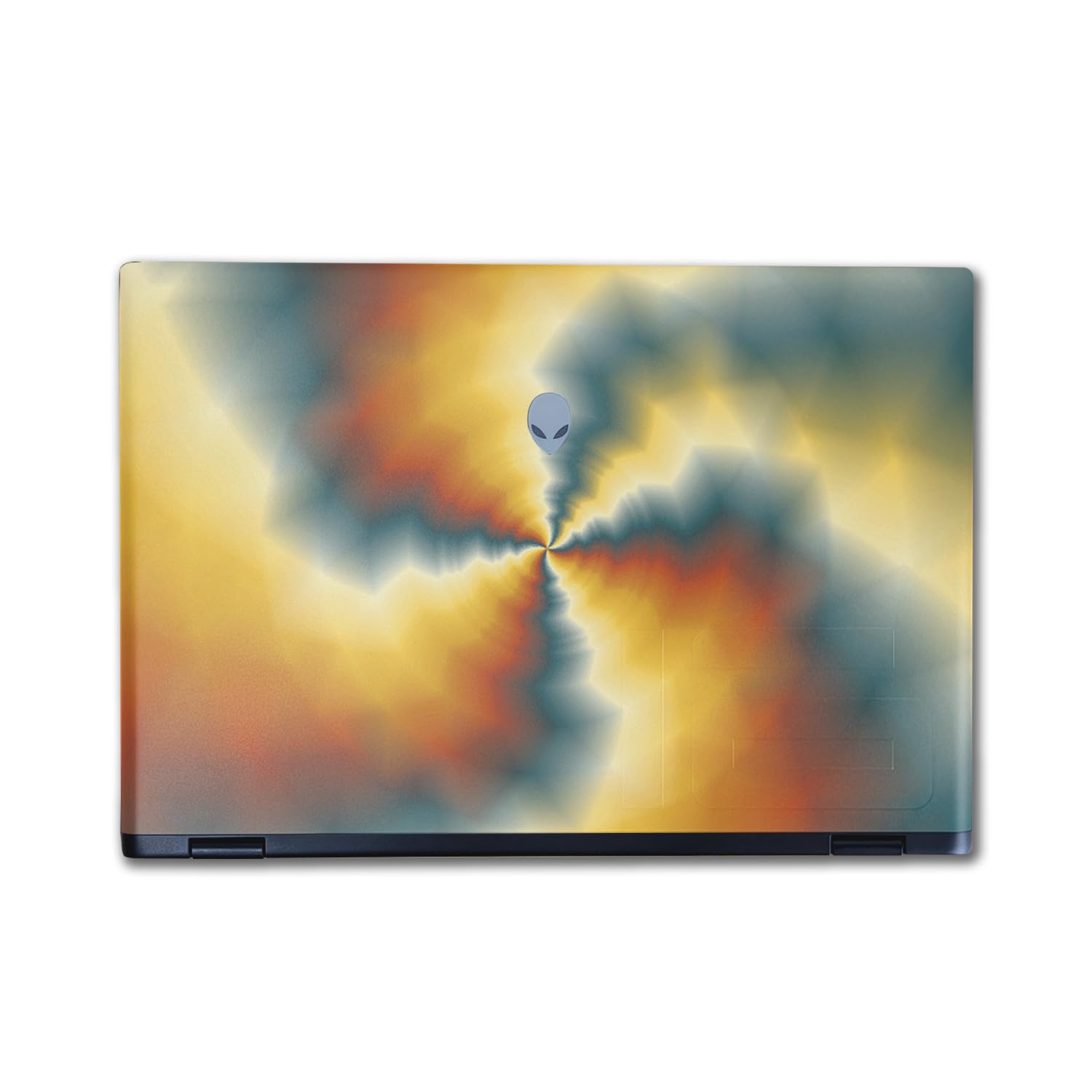 Laptop Skin Compatible with Alienware M16 R2 (2024) - Eye of The Storm - Premium 3M Vinyl Protective Wrap Decal Cover - Easy to Apply | Crafted in The USA by MightySkins