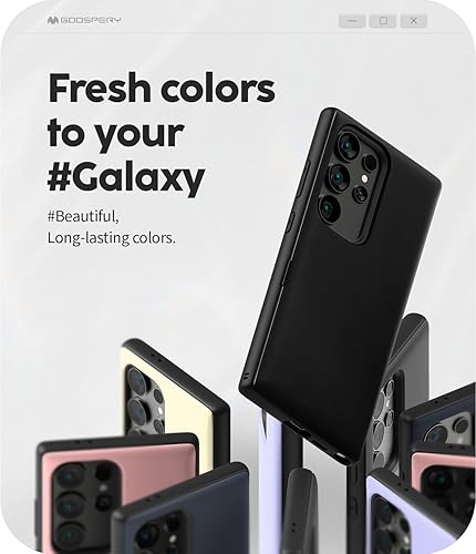 Miniatura 21 de GOOSPERY Parachoques magnético para puerta compatible con Galaxy S23, tarjetero tipo cartera, cierre automático, protección de doble capa resistente