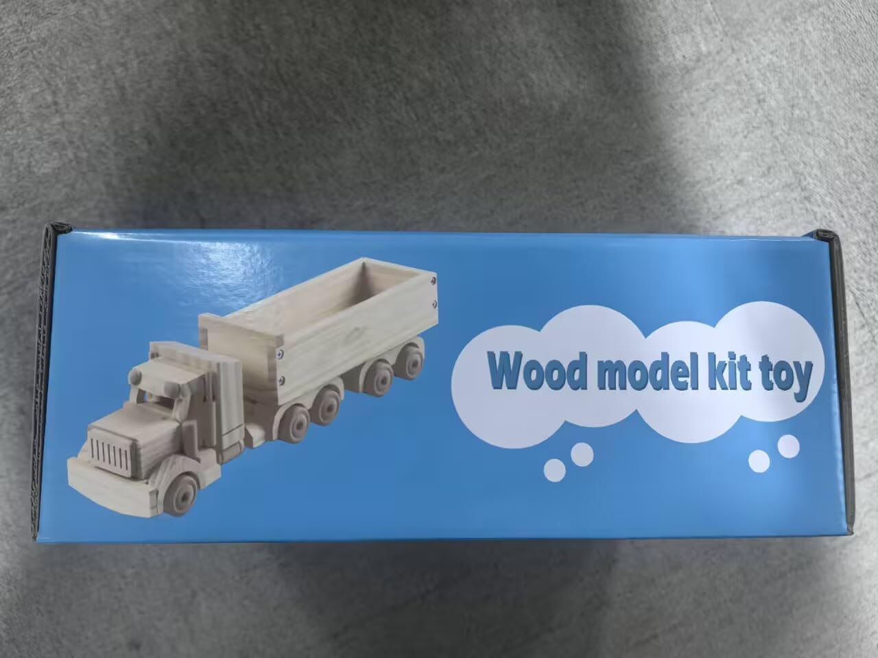 Jacootoys Juego de construcción de madera para niños, juego de construcción de madera para niños, kit de construcción de madera con pinturas y pinceles para niños y niñas, avión de combate, camión | STEM - Kit de pintura y pinceles para niños, juguete de