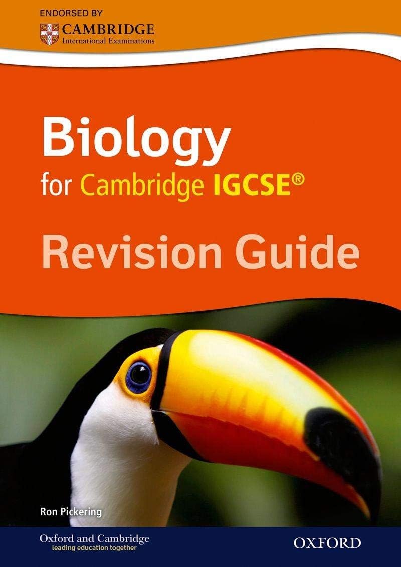 Biology for Cambridge IGCSE Revision Guide by Ron Pickering - Paperback