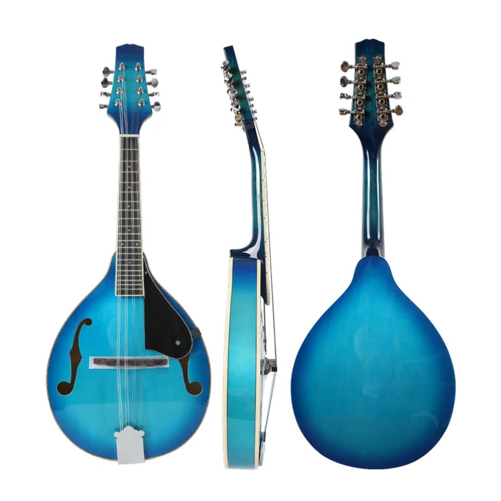 Mandoline Adulte Mandoline En Bois À 8 Cordes Pour Adulte Débutant Réglage Stable Instruments De Musique Professionnels Portables(3)