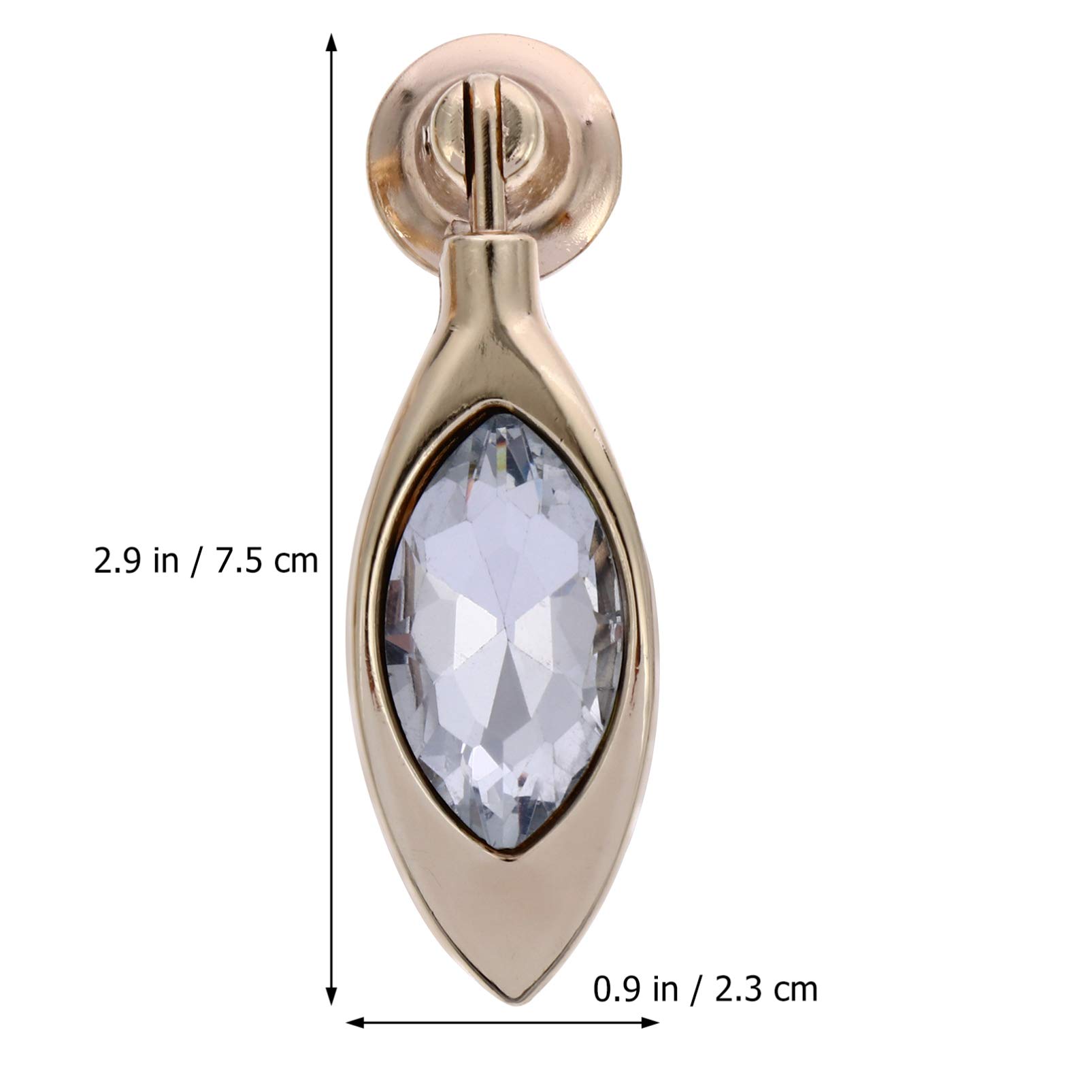 2 pomos decorativos for muebles con tornillos de repuesto for armario